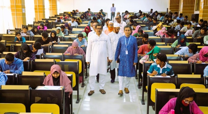 যবিপ্রবিতে গুচ্ছ পদ্ধতির ‘বি’ ইউনিটের ভর্তি পরীক্ষা অনুষ্ঠিত